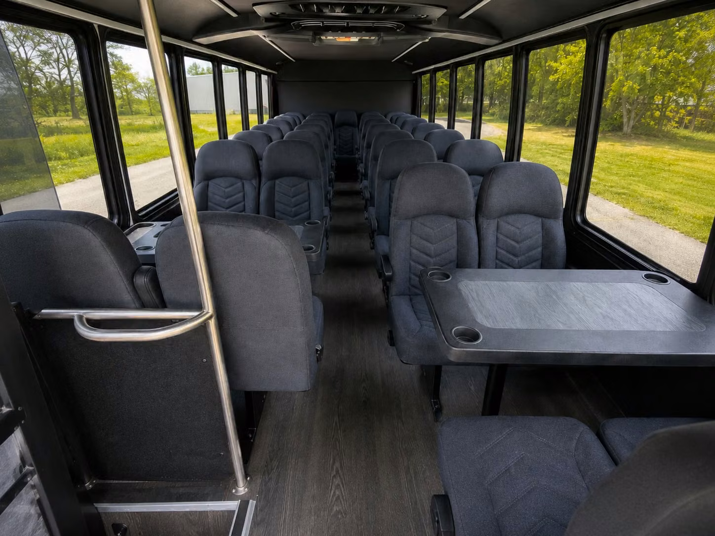 18 passenger minibus inside