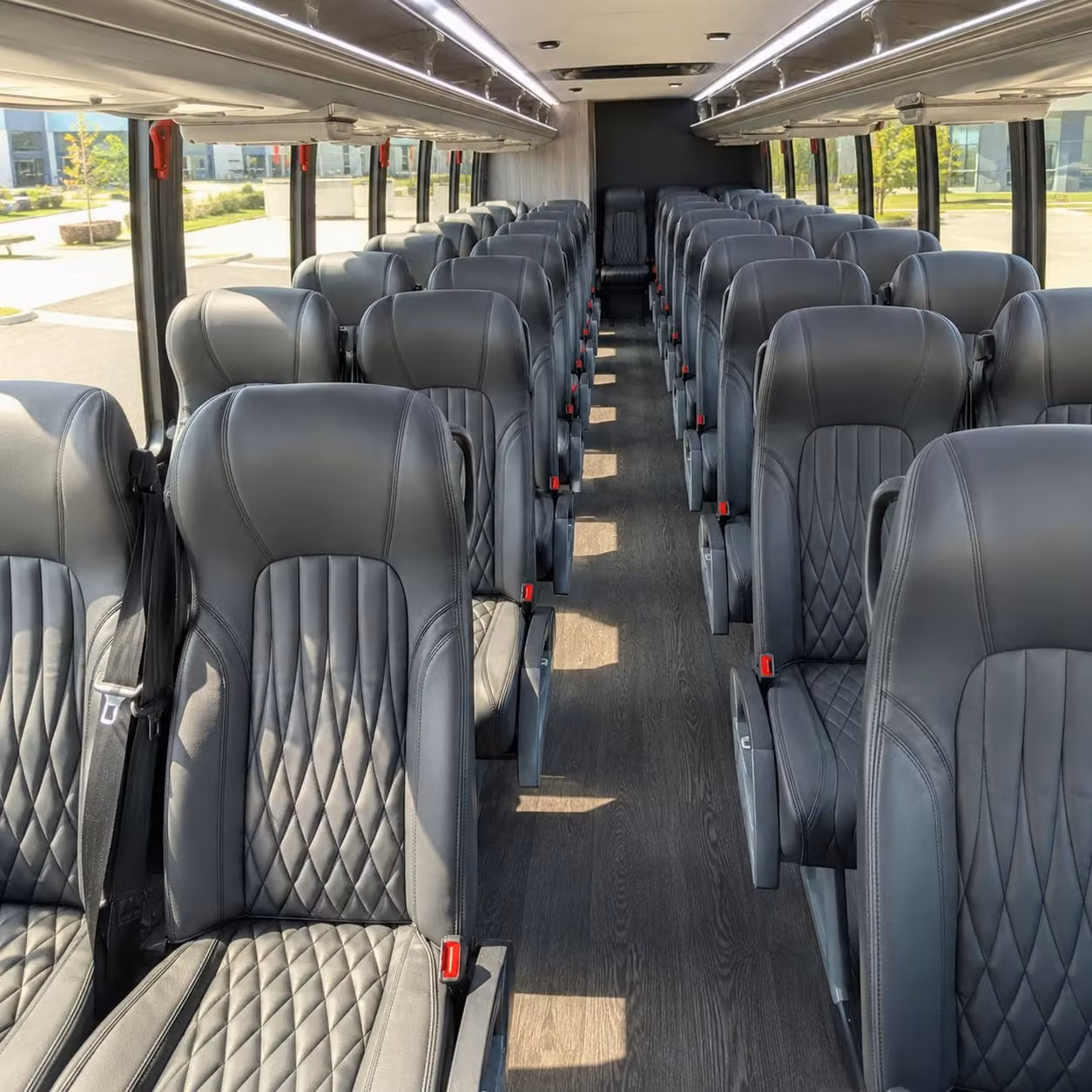 25 passenger minibus inside